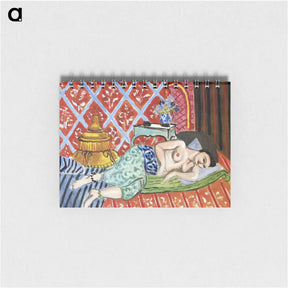 アートメモ帳-A Nude Lying on her Back - アンリ マティス Memo.