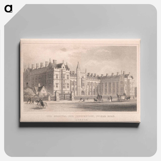 アートパネル-The Hospital for Consumption, Fulham Road, London
 - イェール大学アートギャラリー Canvas.