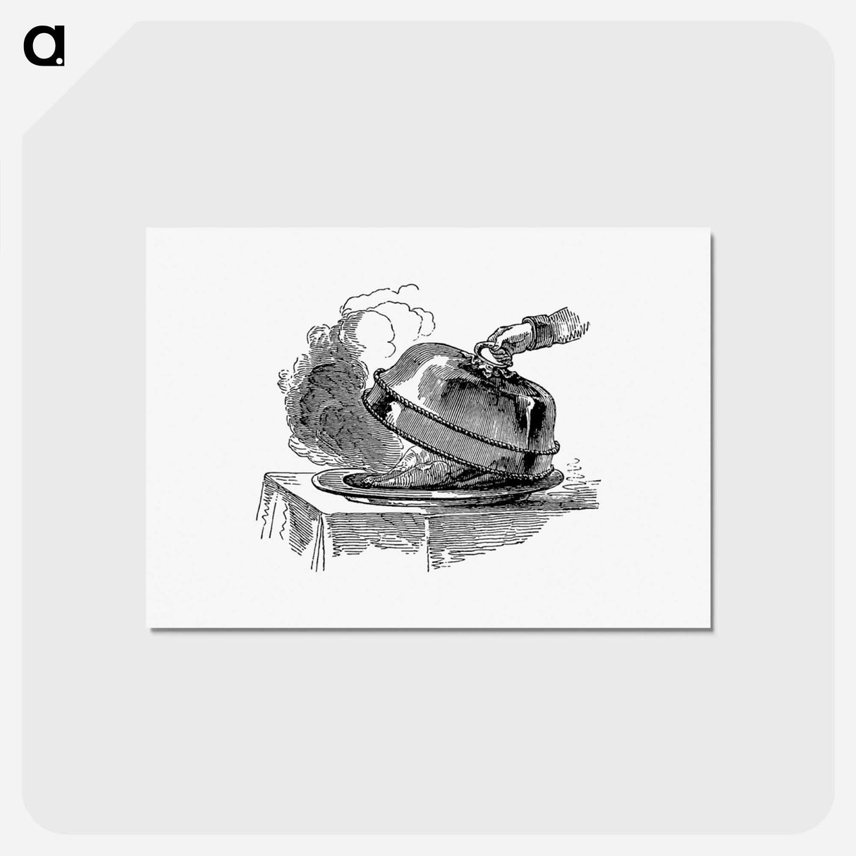 アートポストカード-Dish from A Paper Lantern for Puseyites
 - 大英図書館 Postcard.