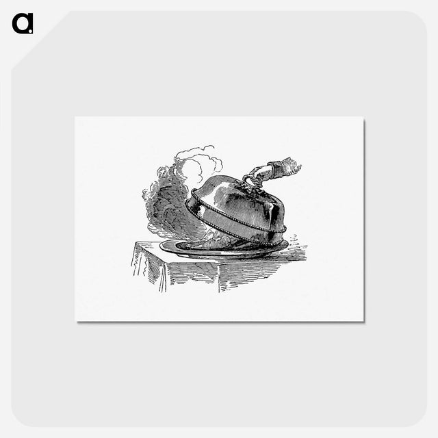 アートポストカード-Dish from A Paper Lantern for Puseyites
 - 大英図書館 Postcard.