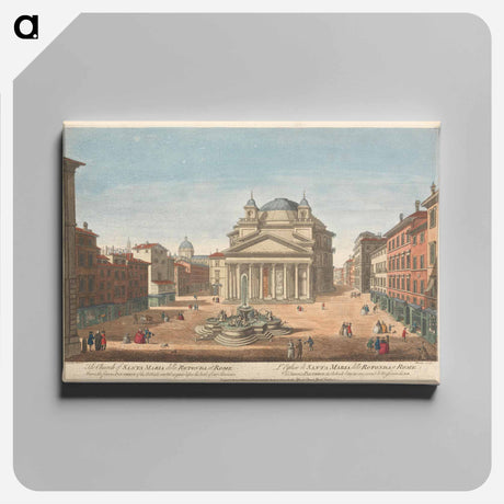 アートパネル-The Church of Santa Maria della Rotonda at Rome
 - イェール大学アートギャラリー Canvas.