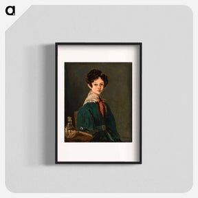 アートポスター-Mme Lemaistre, née Blanche Sennegon, Niece of Corot
 - バーンズ・コレクション Poster.