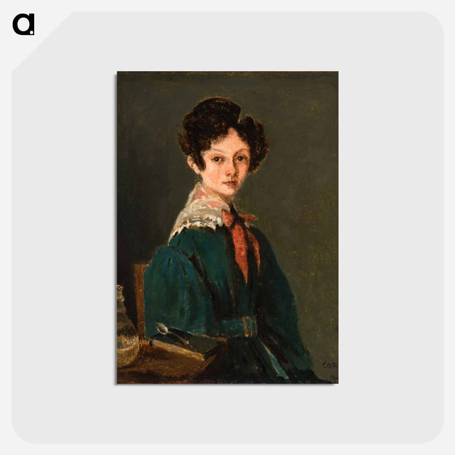 アートポストカード-Mme Lemaistre, née Blanche Sennegon, Niece of Corot
 - バーンズ・コレクション Postcard.
