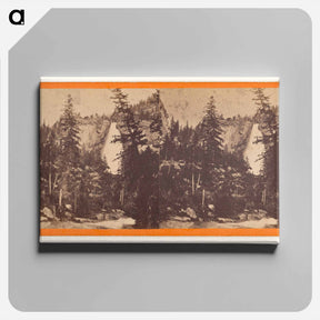 アートパネル-Yo-wi-ye Nevada Fall
 - エドワード マイブリッジ Canvas.