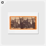アートポストカード-Yo-wi-ye Nevada Fall
 - エドワード マイブリッジ Postcard.