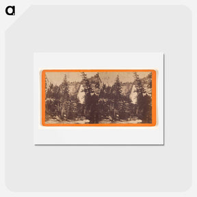 アートポストカード-Yo-wi-ye Nevada Fall
 - エドワード マイブリッジ Postcard.