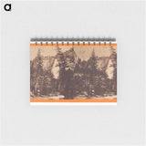 アートメモ帳-Yo-wi-ye Nevada Fall
 - エドワード マイブリッジ Memo.
