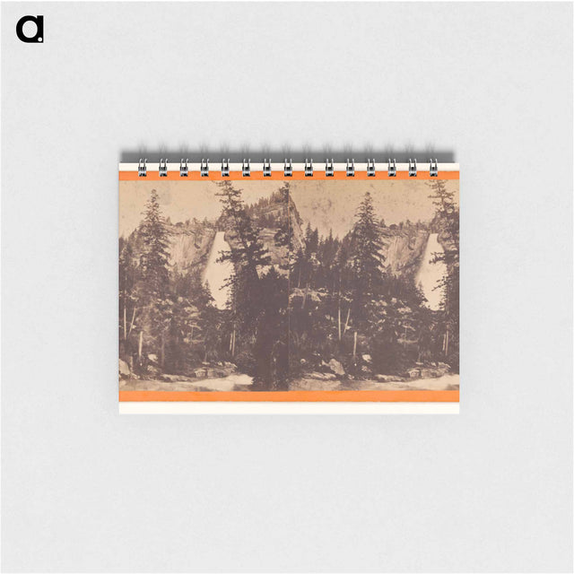 アートメモ帳-Yo-wi-ye Nevada Fall
 - エドワード マイブリッジ Memo.