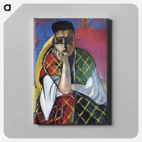 アートパネル-Odalisque with Gray Pants - アンリ マティス Canvas.