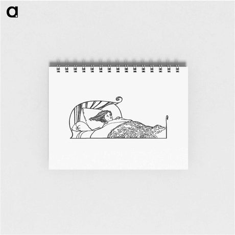 アートメモ帳-Bedtime from Verses for Grannie
 - 大英図書館 Memo.