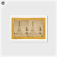 アートポストカード-Monument to Aspinwall, Chauncey and Stephens
 - エドワード マイブリッジ Postcard.