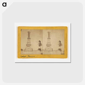 アートポストカード-Monument to Aspinwall, Chauncey and Stephens
 - エドワード マイブリッジ Postcard.