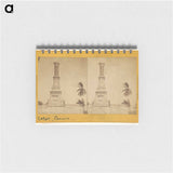 アートメモ帳-Monument to Aspinwall, Chauncey and Stephens
 - エドワード マイブリッジ Memo.