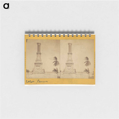 アートメモ帳-Monument to Aspinwall, Chauncey and Stephens
 - エドワード マイブリッジ Memo.