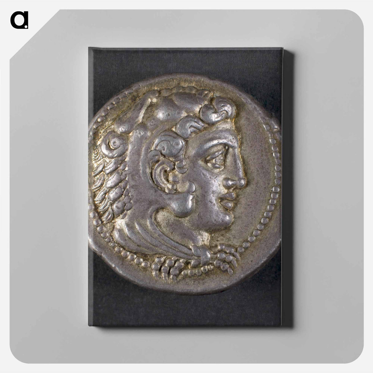 アートパネル-Head of Herakles Tetradrachm
 - セントルイス美術館 Canvas.