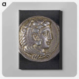 アートパネル-Head of Herakles Tetradrachm
 - セントルイス美術館 Canvas.