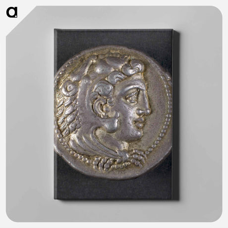 アートパネル-Head of Herakles Tetradrachm
 - セントルイス美術館 Canvas.