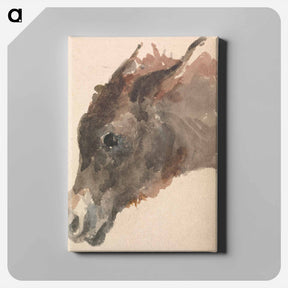 アートパネル-Head of a Donkey
 - イェール大学アートギャラリー Canvas.
