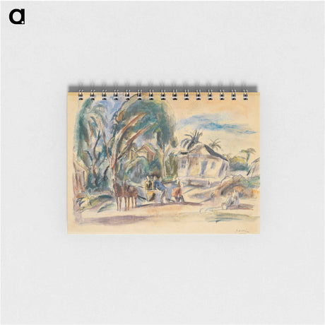 アートメモ帳-Landscape, Houses and Trees
 - バーンズ・コレクション Memo.