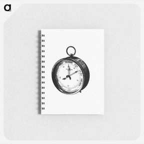 アートメモ帳-Compass from A Handbook for East-Bourne and Seaford
 - 大英図書館 Memo.