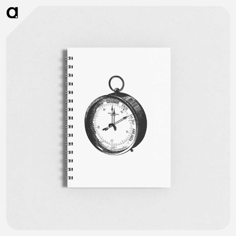 アートメモ帳-Compass from A Handbook for East-Bourne and Seaford
 - 大英図書館 Memo.