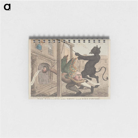 アートメモ帳-The Rara-Avis or the Devil turned Bird Catcher
 - イェール大学アートギャラリー Memo.