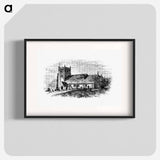 アートポスター-Chipping Church from The Old-Church Clock
 - 大英図書館 Poster.