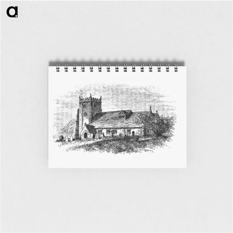 アートメモ帳-Chipping Church from The Old-Church Clock
 - 大英図書館 Memo.