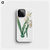 Iris florentina illustration - Pierre Joseph Redouté Phone Case.