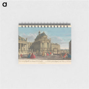 アートメモ帳-A View of the Chapel of the Palace of Versailles
 - イェール大学アートギャラリー Memo.