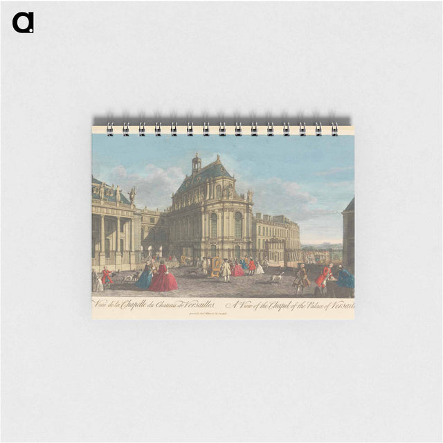 アートメモ帳-A View of the Chapel of the Palace of Versailles
 - イェール大学アートギャラリー Memo.