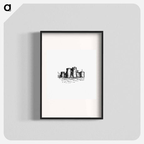 アートポスター-King John's Castle from Here and There Through Ireland
 - 大英図書館 Poster.