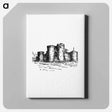 アートパネル-King John's Castle from Here and There Through Ireland
 - 大英図書館 Canvas.