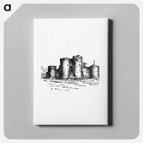 アートパネル-King John's Castle from Here and There Through Ireland
 - 大英図書館 Canvas.