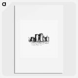 アートポスター-King John's Castle from Here and There Through Ireland
 - 大英図書館 Poster.
