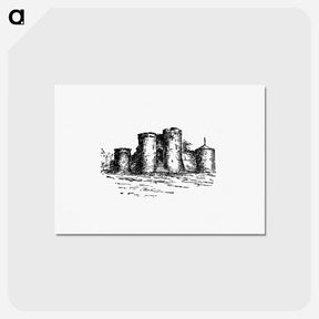 アートポストカード-King John's Castle from Here and There Through Ireland
 - 大英図書館 Postcard.