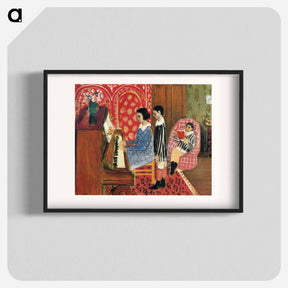 アートポスター-The Piano Lesson - アンリ マティス Poster.