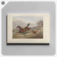 アートパネル-Fox Hunting: Fores's Hunting Casualties - A Rare sort for the Downs
 - イェール大学アートギャラリー Canvas.
