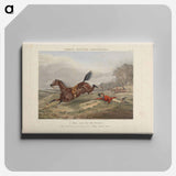 アートパネル-Fox Hunting: Fores's Hunting Casualties - A Rare sort for the Downs
 - イェール大学アートギャラリー Canvas.