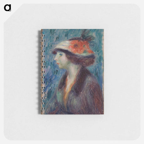 アートメモ帳-Girl with Flowered Hat
 - バーンズ・コレクション Memo.