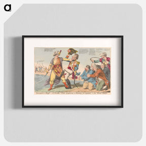 アートポスター-Buonaparte in Egypt - A Terrible Turk Preparing a Mummy, For a Present - To the Great Nation
 - イェール大学アートギャラリー Poster.