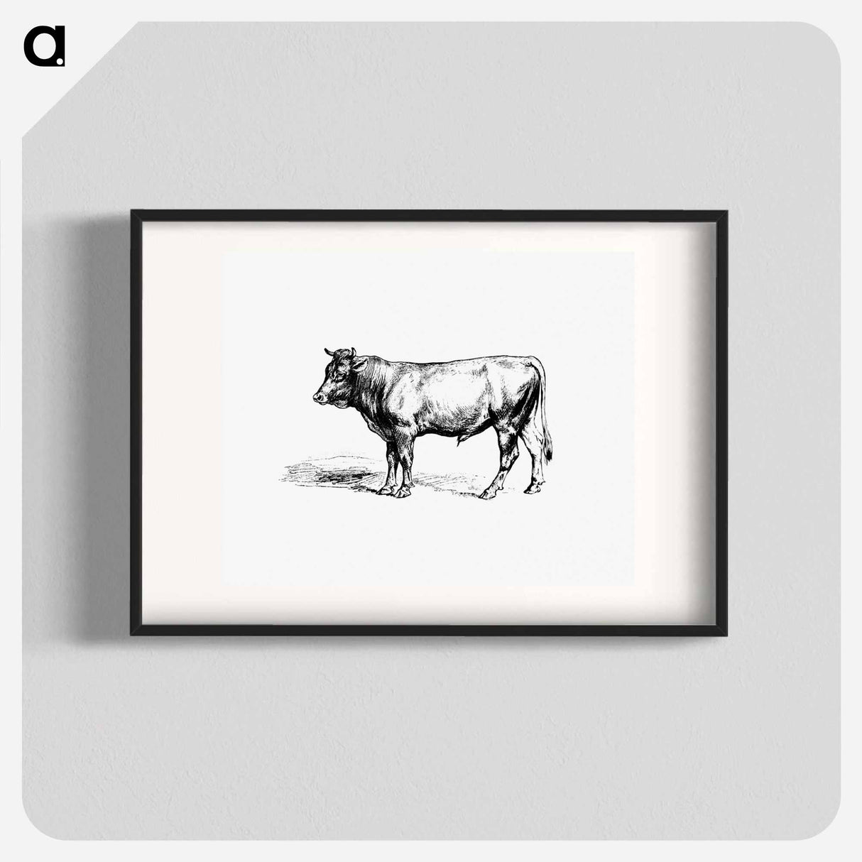 アートポスター-Cow from The Austro-Hungarian Monarchy In Speech And Image
 - 大英図書館 Poster.