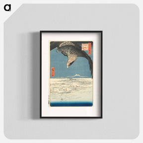 アートポスター-Susaki and the Jūmantsubo Plain near Fukagawa
 - 歌川 広重 Poster.