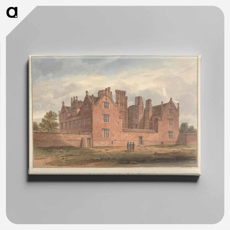 アートパネル-South West View of Eastbury House, Essex
 - イェール大学アートギャラリー Canvas.