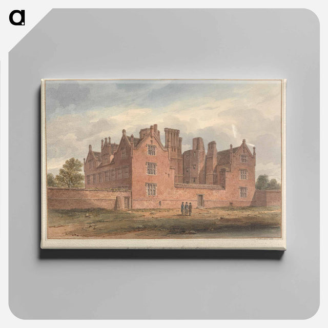 アートパネル-South West View of Eastbury House, Essex
 - イェール大学アートギャラリー Canvas.