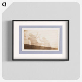 アートポスター-Shadows of Three Figures on Wall
 - セントルイス美術館 Poster.