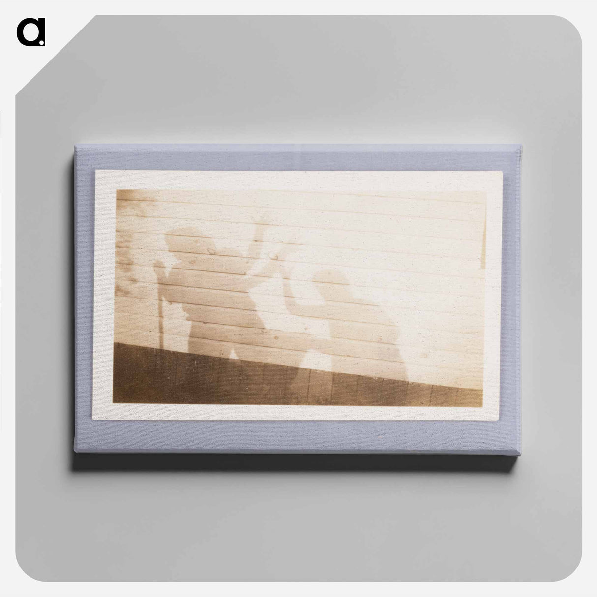 アートパネル-Shadows of Three Figures on Wall
 - セントルイス美術館 Canvas.
