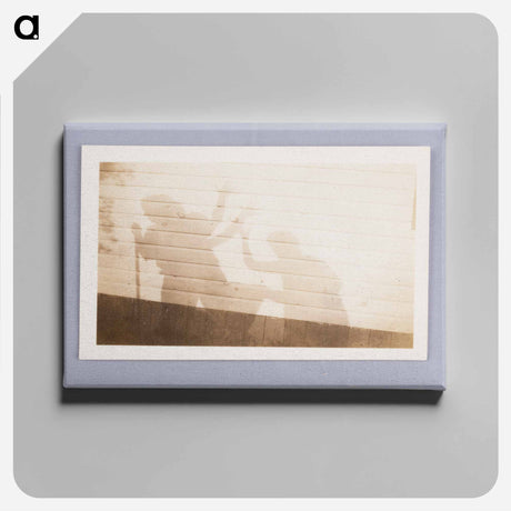 アートパネル-Shadows of Three Figures on Wall
 - セントルイス美術館 Canvas.