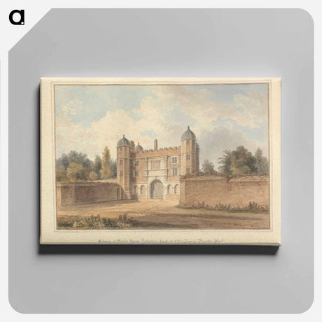 アートパネル-Gateway at Burton Agnes, Yorkshire, the Seat of Sir Francis Boynton Bart.
 - イェール大学アートギャラリー Canvas.