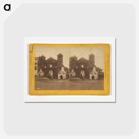 アートポストカード-Church of La Merced
 - エドワード マイブリッジ Postcard.